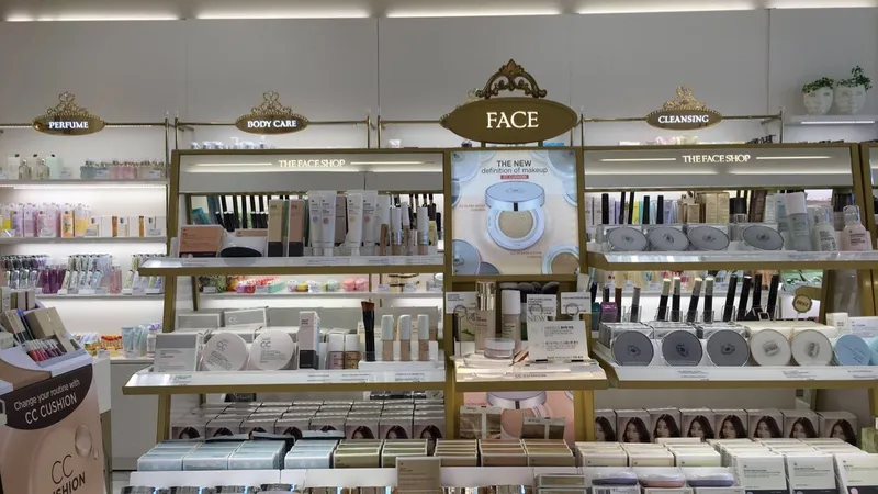 cosmetics stores The Face Shop