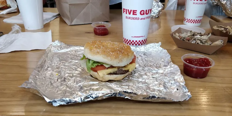 chicken sandwiches Five Guys