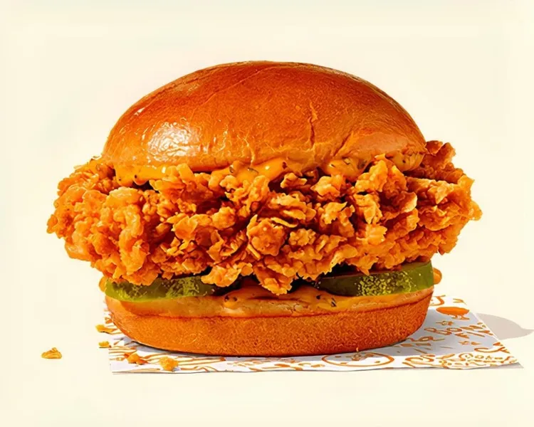 chicken sandwiches Popeyes Louisiana Kitchen in Bronzeville