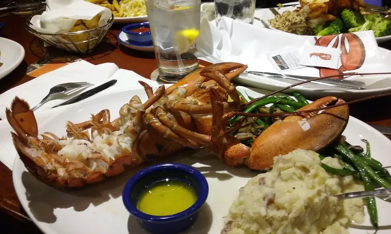 clam chowder Red Lobster in O'Hare