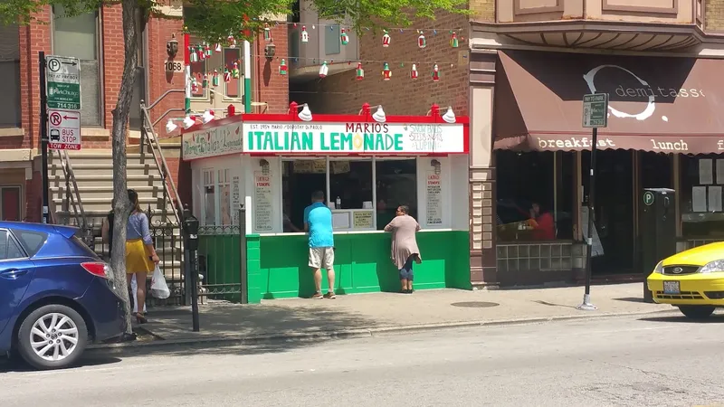 late night restaurants Mario's Italian Lemonade in Little Italy