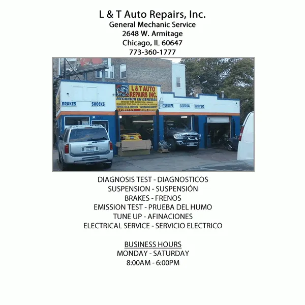 L & T Auto Service Inc.