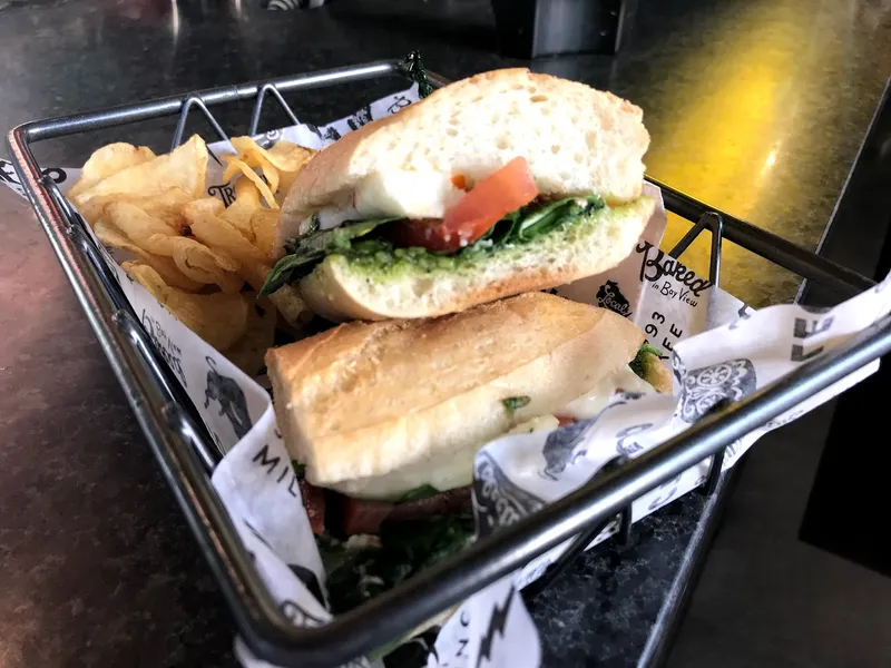 caprese sandwich Colectivo Logan Square in Logan Square