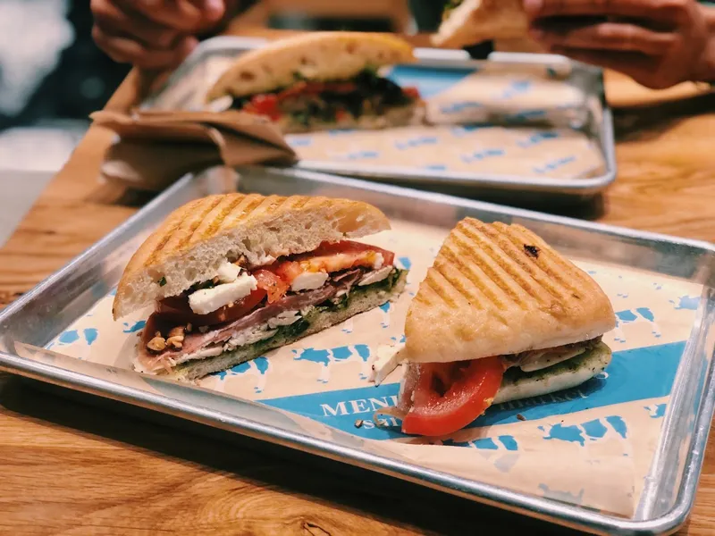 caprese sandwich Mendocino Farms