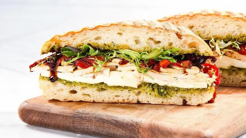 caprese sandwich Mendocino Farms