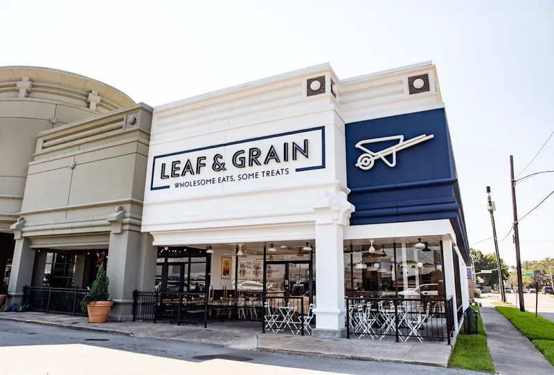 organic restaurant Leaf & Grain