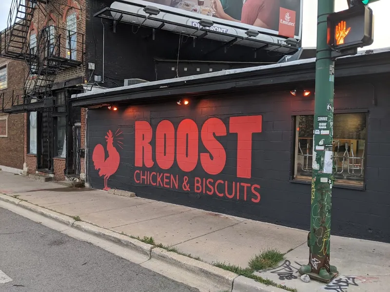 roasted chicken Roost Chicken & Biscuits