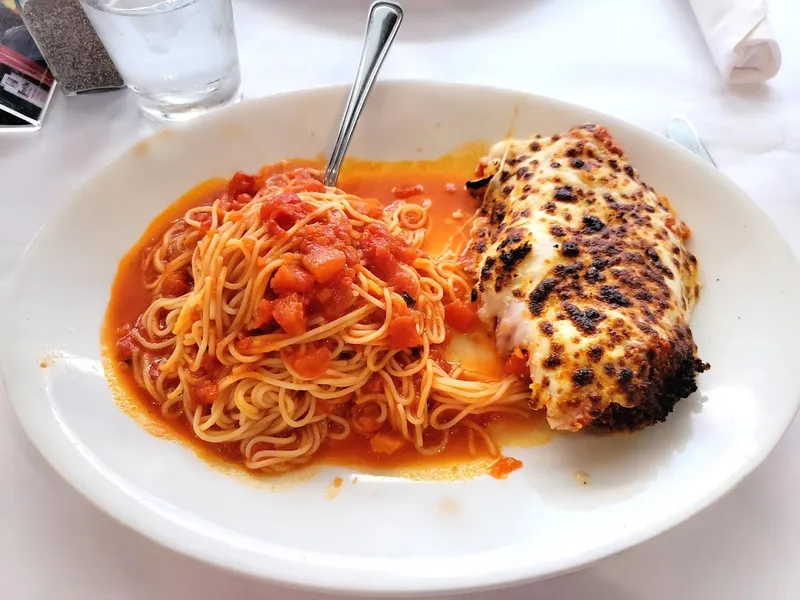 chicken parmesan Romano's Macaroni Grill