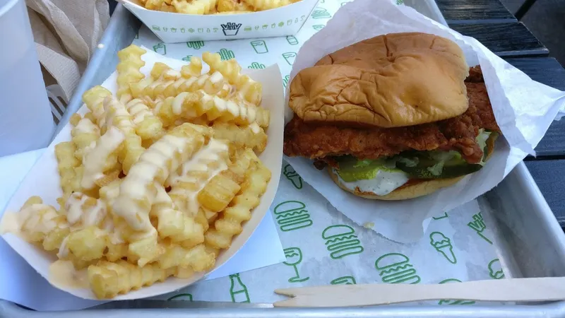 French Fries Shake Shack Chicago Athletic Association