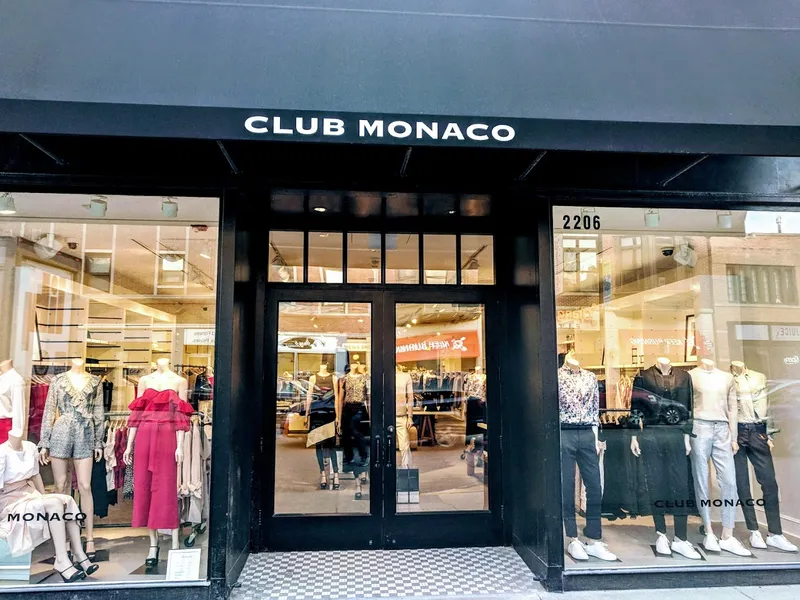 dress stores Club Monaco Lincoln Park