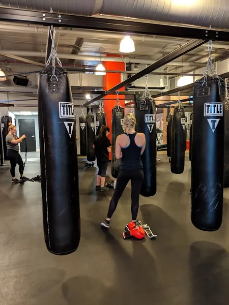 kickboxing classes TITLE Boxing Club Chicago South Loop