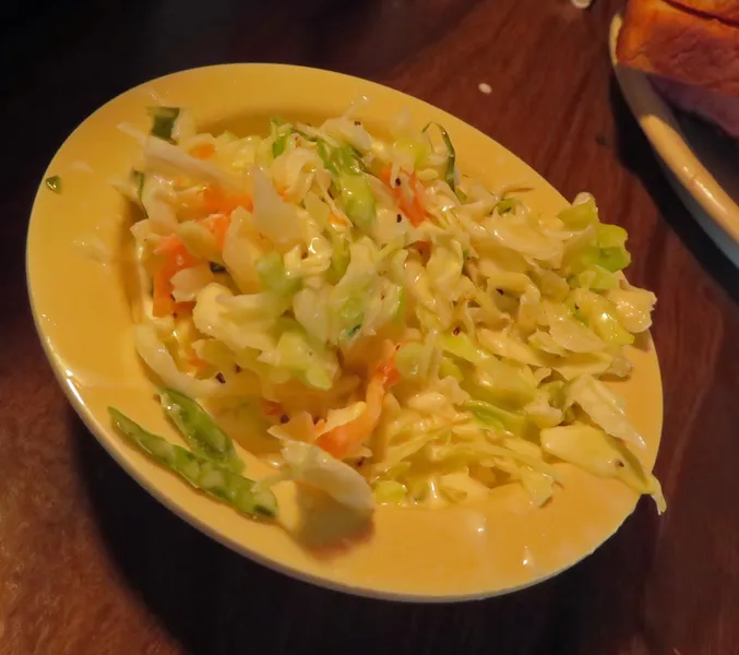 cole slaw Hickory Barn Barbeque