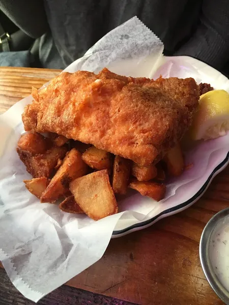 fish and chips Pleasant House Pub