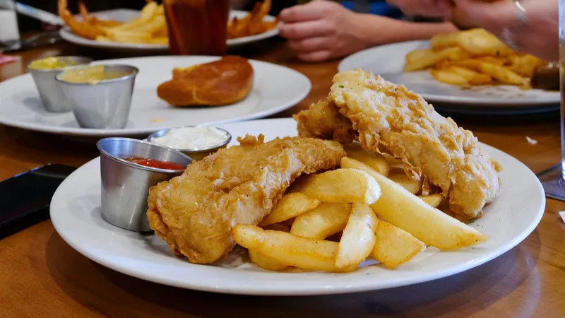 chicken tenders J. Henry's Draught House + Kitchen