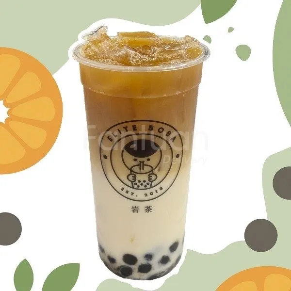 bubble tea 岩茶Elitea (Elite Boba)