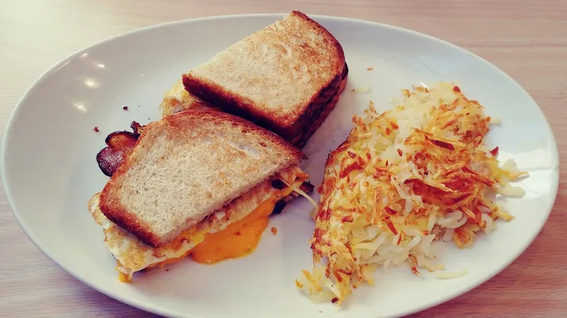 egg sandwich Eggs, Inc. Cafe Restaurant