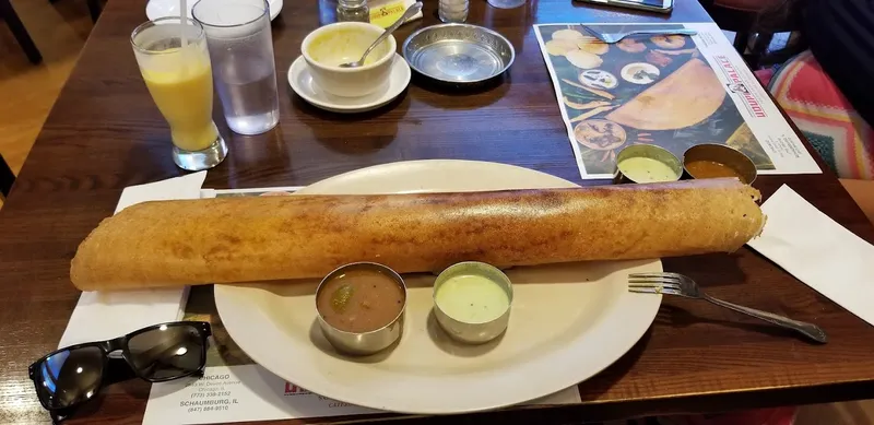 dosa Udupi Palace Restaurant | Best vegetarian Indian Restaurant in Chicago