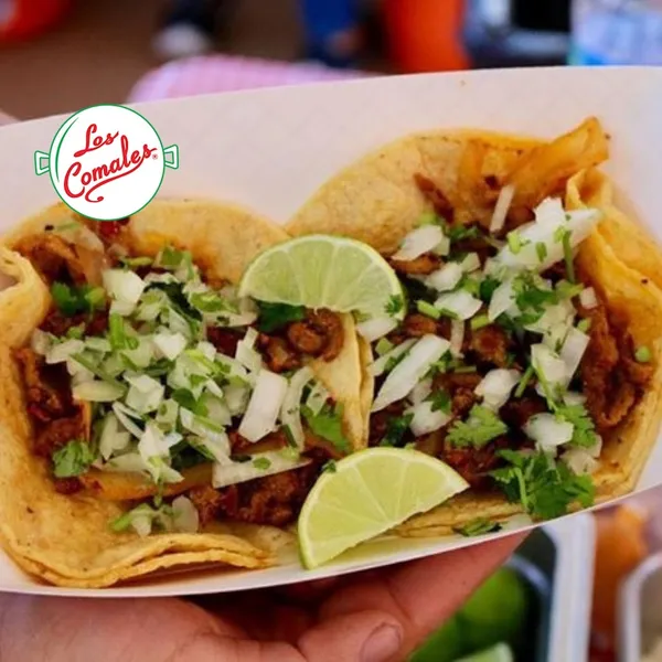 chicken fajitas Taqueria Los Comales Pilsen