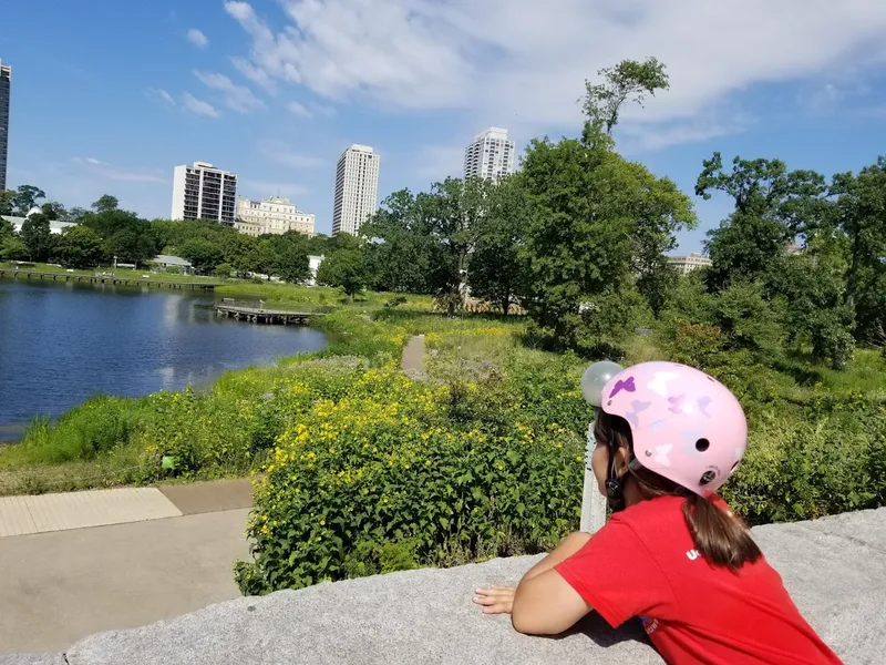 Kid-Friendly day trips Nature Boardwalk at Lincoln Park Zoo