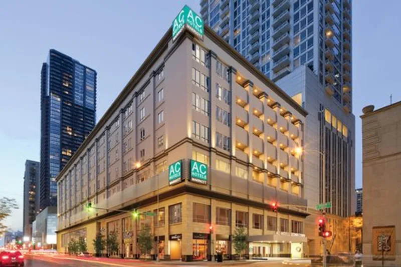 Hotels with EV charging AC Hotel Chicago Downtown