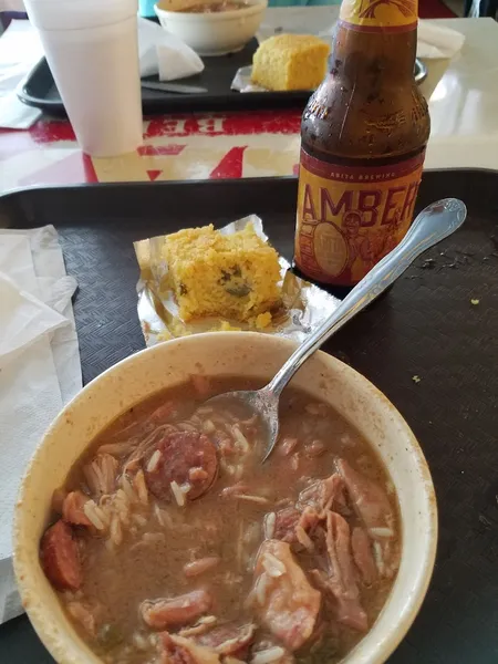 clam chowder Zydeco Louisiana Diner in Downtown Houston