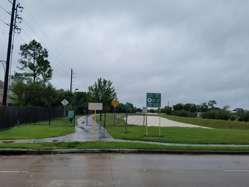 Kid-friendly bike trails Mayde Creek North Hike & Bike Trail