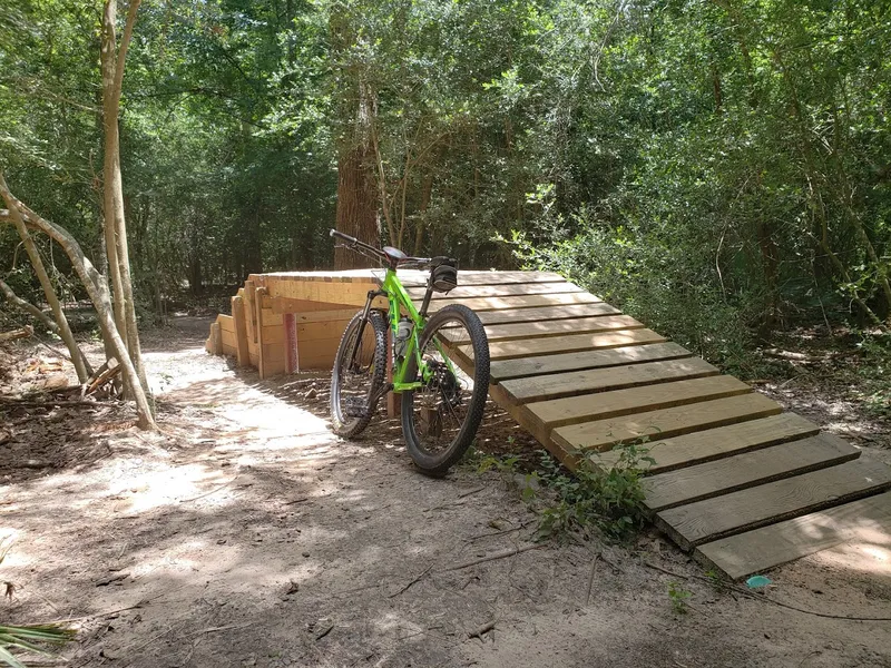 Kid-friendly bike trails Cypress Creek MTB Trail parking OFFICIAL