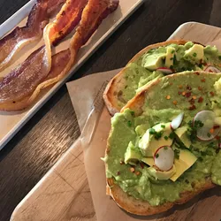 avocado toast in Downtown Houston Houston