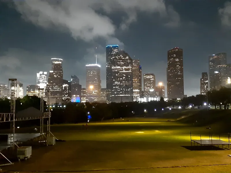 things to do at night Sam Houston Park