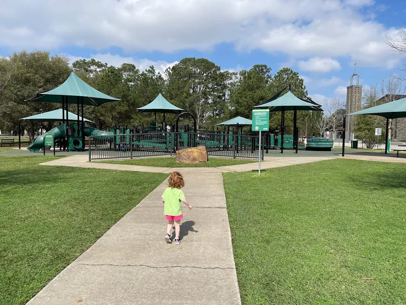 playgrounds Vale-Asche Foundation Playground at Memorial Park