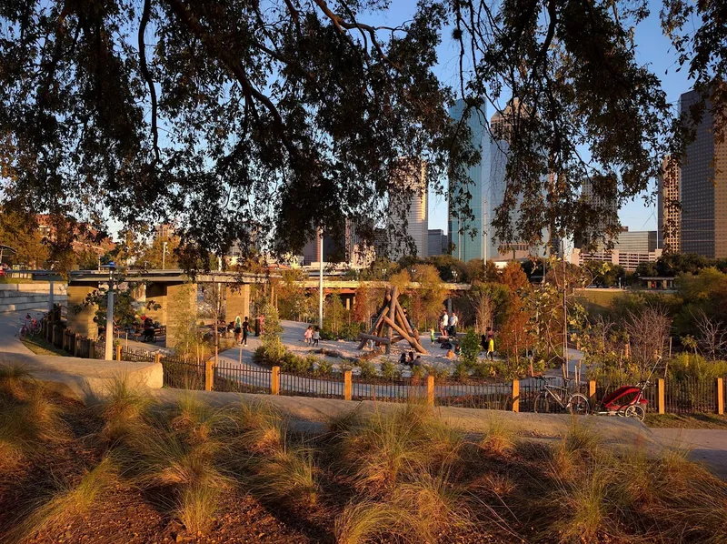 playgrounds Barbara Fish Daniel Nature Play Area and Picnic Pavilion