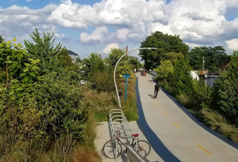 Kid-friendly bike trails Bloomingdale Trail Park