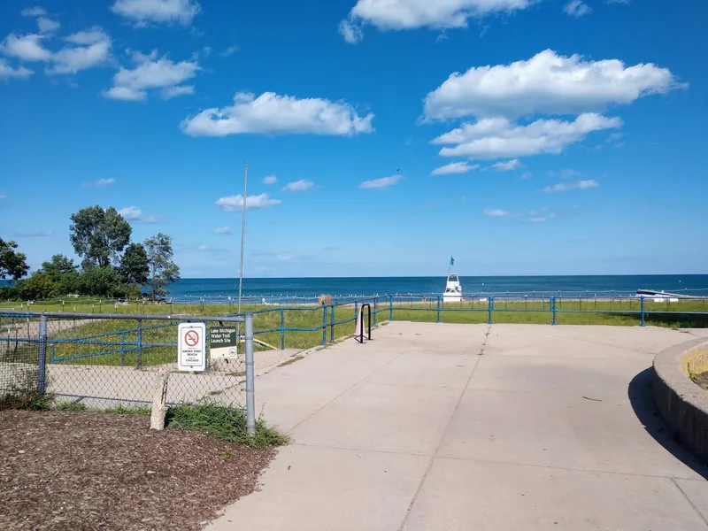 beaches Leone Beach Park in Rogers Park