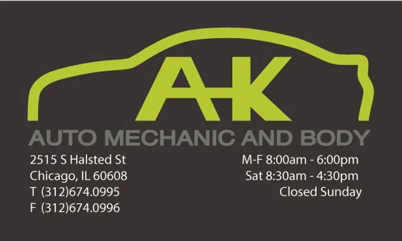 auto repair A-K Auto Mechanic & Body Shop