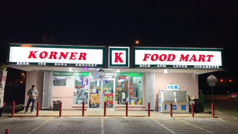 grocery stores Korner Food Mart #3 in Greenway