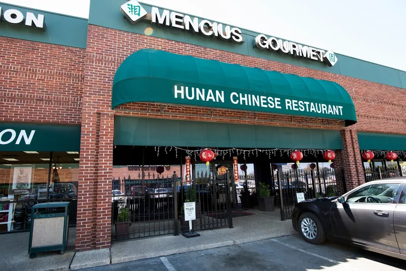 wontons Mencius' Gourmet Hunan Restaurant