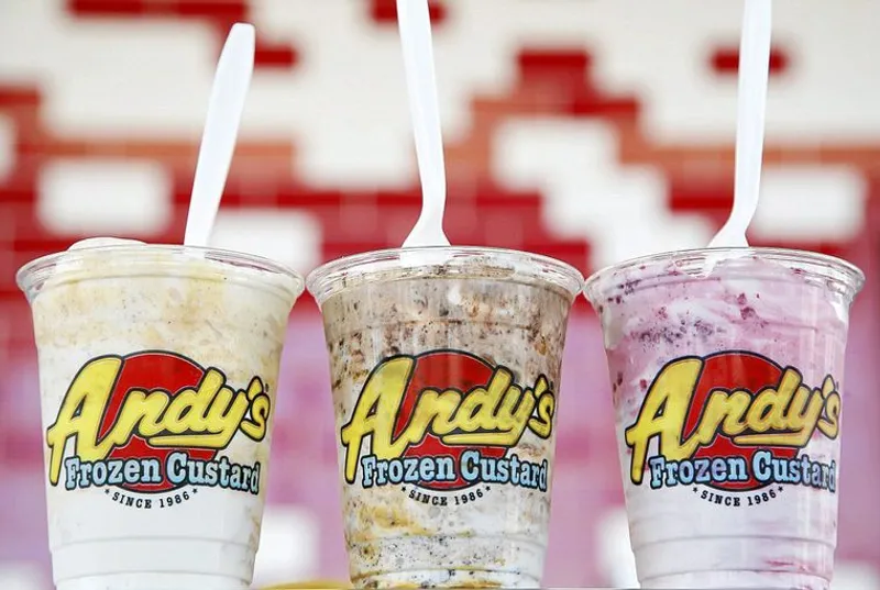 ice cream shops Andy's Frozen Custard