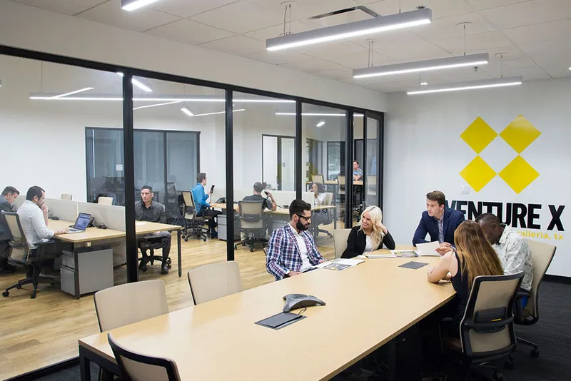 co-working spaces Venture X Dallas by the Galleria