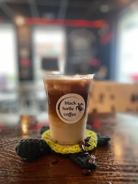 chai latte Black Turtle Coffee