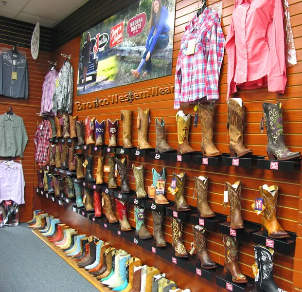 mens shoe stores Bronco Western Wear LLC