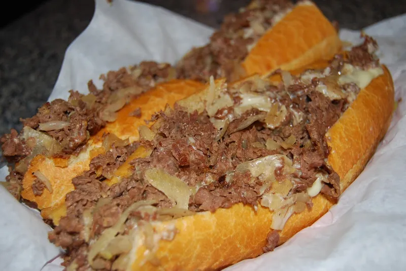 philly cheesesteaks Uncle Sam's