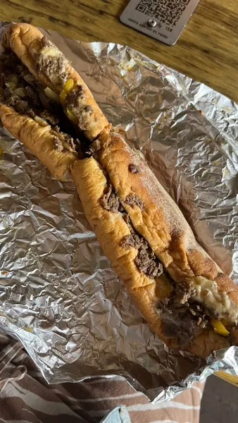 philly cheesesteaks Philly Cheese steak & water ice