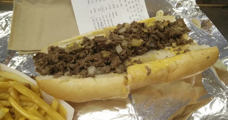 philly cheesesteaks Ishkabibble's II