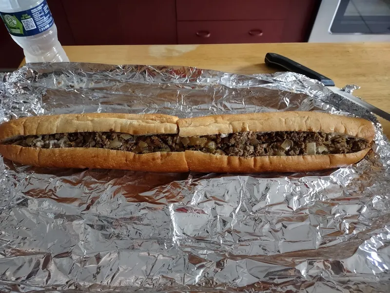 philly cheesesteaks One Pound Cheese Steak