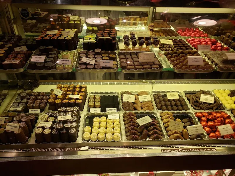 chocolate shops neuhaus cafe