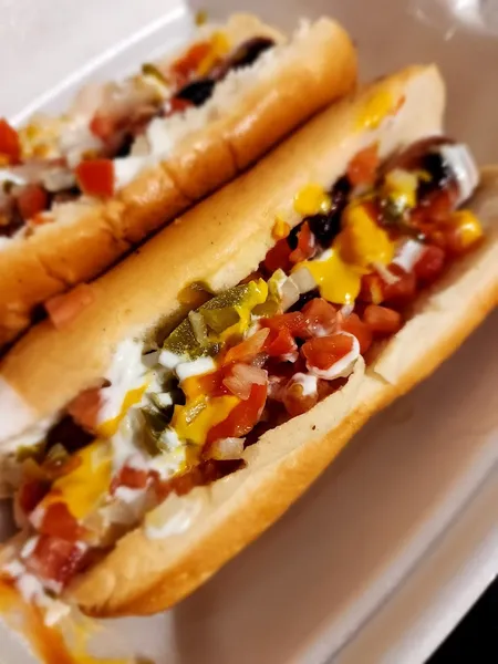 hot dog Hot dogs "Los Guanajuatenses"