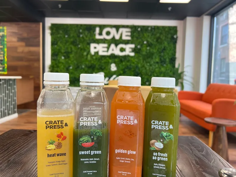 juice bar Crate & Press Juice Bar