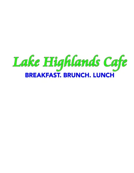 lunch restaurants Lake Highlands Cafe