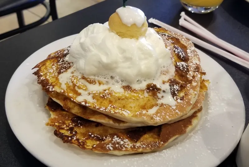 Pancakes Maple Leaf Diner