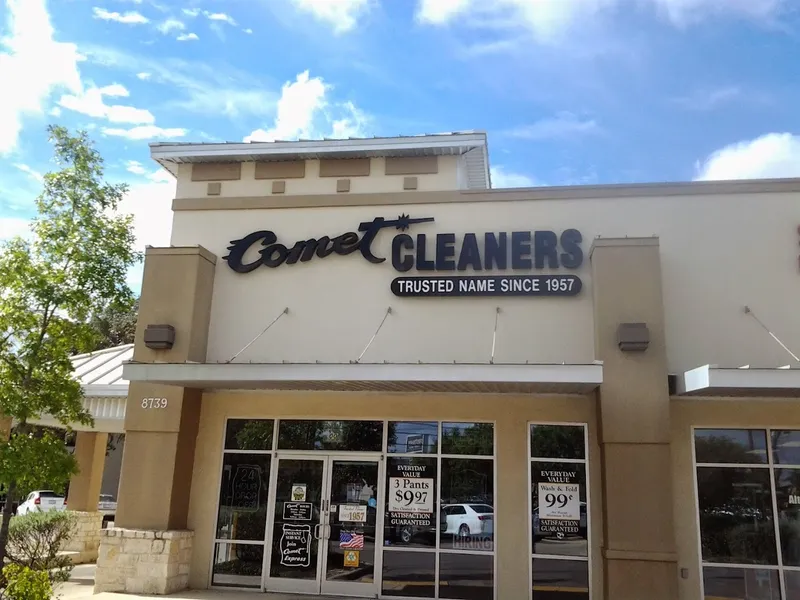 dry cleaning Comet Cleaners and Laundry San Antonio